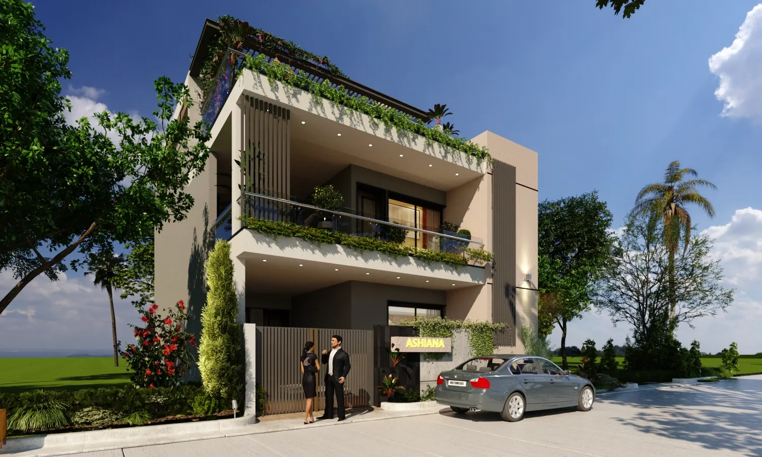 Residential plots and homes